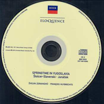 2CD Leoš Janáček: Springtime In Yugoslavia 549596