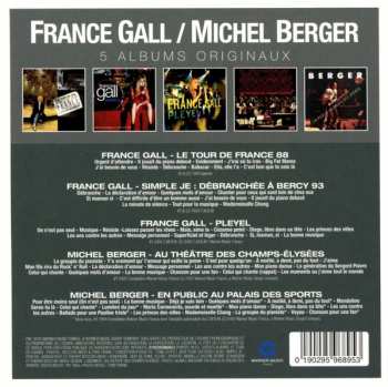 5CD/Box Set France Gall: 5 Albums Originaux 193969