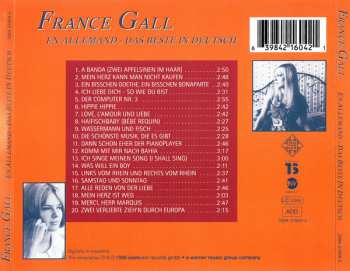 CD France Gall: En Allemand - Das Beste In Deutsch 628455