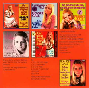 CD France Gall: En Allemand - Das Beste In Deutsch 628455