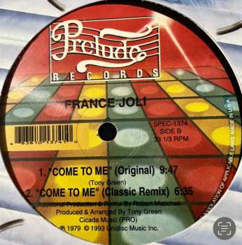 LP France Joli: Come To Me 594003