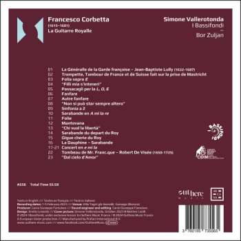 CD Francesco Corbetta: La Guitarre Royalle 567536