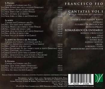 CD Romabarocca Ensemble: Cantatas Vol. 1 561260