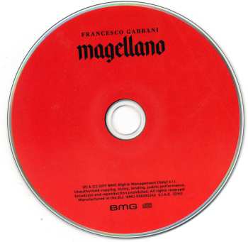 CD Francesco Gabbani: Magellano 626044