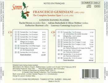 2CD Francesco Geminiani: The Complete Sonatas Op. 1 394175