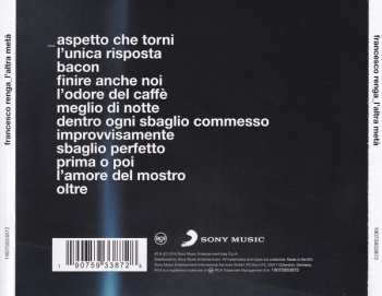 CD Francesco Renga: L'altra Metà 607179