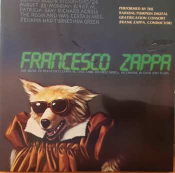 CD Francesco Zappa: Francesco Zappa 620479