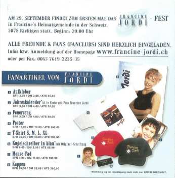 CD Francine Jordi: Verliebt In Das Leben 481244