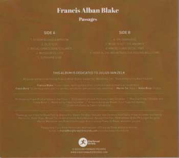 CD Francis Alban Blake: Passages DIGI 480566