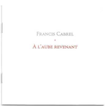 CD Francis Cabrel: À L'aube Revenant DIGI 516490