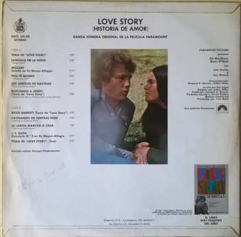 LP Francis Lai: Love Story = Historia De Amor (Banda Sonora Original De La Pelicula Paramount) 628829