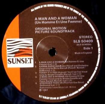 LP Francis Lai: A Man And A Woman (Original Motion Picture Soundtrack) 530343