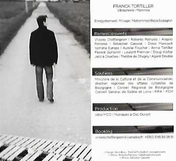 CD Franck Tortiller: Solo - La Leçon Des Jours 401626