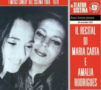 Album Amália Rodrigues: Il Recital Di Maria Carta E Amalia Rodrigues