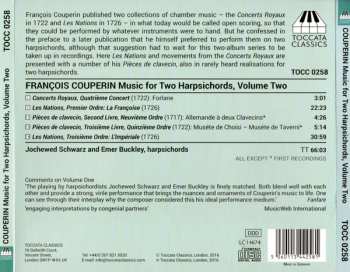 CD François Couperin: Les Nations: Sonates Et Suites De Symphonies En Trio And Other Pieces For Two Harpsichords, Volume Two 656883