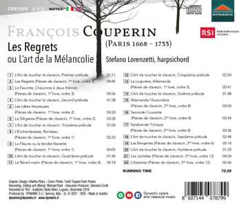 CD François Couperin: Les Regrets Ou L'art de la Mélancolie 615167