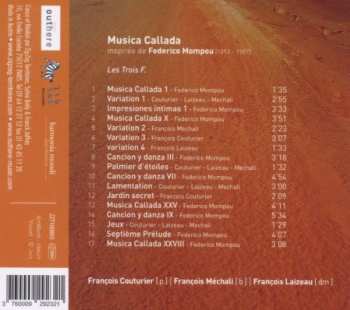 CD François Couturier: Musica Callada 659143