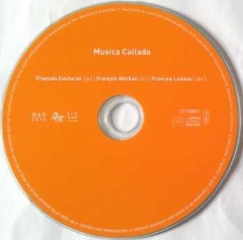 CD François Couturier: Musica Callada 659143