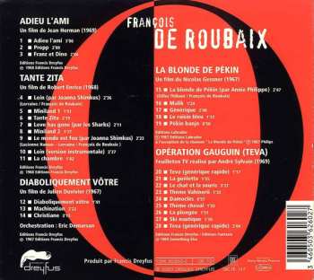 CD François De Roubaix: Bandes Originales De Films - Musiques De François De Roubaix 623567