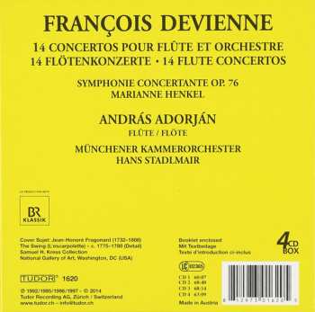 4CD François Devienne: 14 Concertos Pour Flute  317114