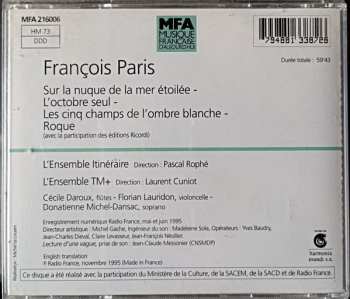 CD François Paris: Sur La Nuque De La Mer Etoilée 657832