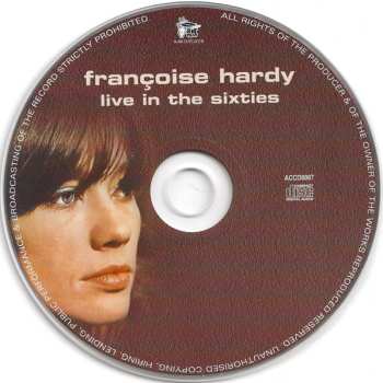 CD Françoise Hardy: Live In The Sixties 511277