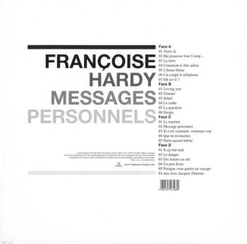 2LP Françoise Hardy: Messages Personnels 519895