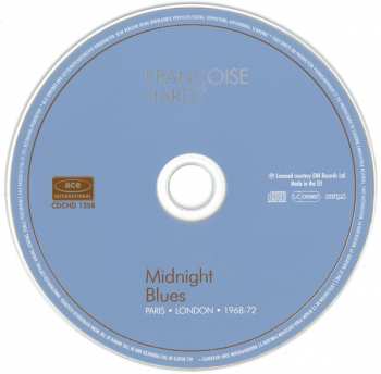 CD Françoise Hardy: Midnight Blues - Paris • London • 1968-72 176569