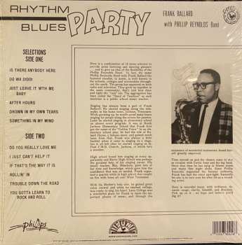 LP Frank Ballard With Phillip Reynolds Band: Rhythm Blues Party CLR | LTD 575799