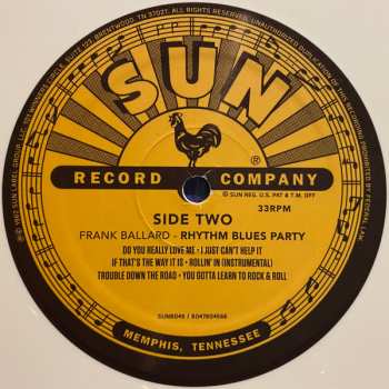 LP Frank Ballard With Phillip Reynolds Band: Rhythm Blues Party CLR | LTD 575799