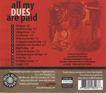 CD Frank Bey: All My Dues Are Paid 236302