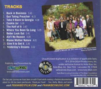 CD Frank Bey: Back In Business 249678