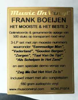 3LP Frank Boeijen: Het Mooiste & Het Beste 2 LTD | NUM | CLR 546502