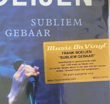 LP Frank Boeijen: Subliem Gebaar CLR | LTD | NUM 470838