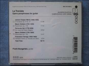 CD Frank Bungarten: La Traviata - Opera Paraphases For Guitar 549499