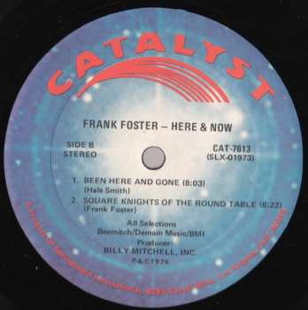 LP Frank Foster: Here And Now 587597