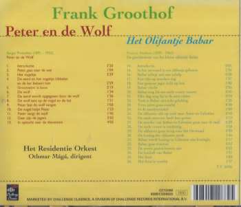 CD Frank Groothof: Peter en de Wolf & Het Olifantje Babar 613369