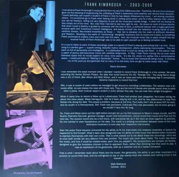 4LP Frank Kimbrough: 2003-2006 - Volume One: Lullabluebye / Volume Two: Play 647785