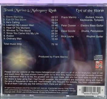 CD Frank Marino: Eye Of The Storm 190411