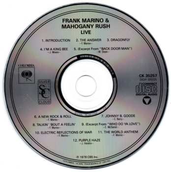 CD Frank Marino: Live 619265