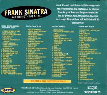 4CD/Box Set Frank Sinatra: All Or Nothing At All 637859