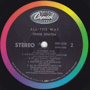 LP Frank Sinatra: All The Way 568360