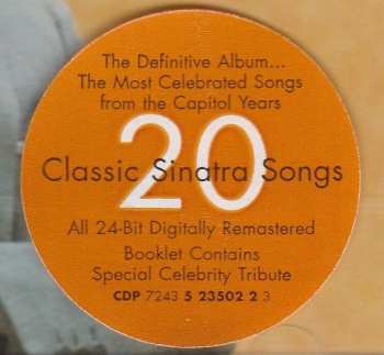 CD Frank Sinatra: Classic Sinatra - His Great Performances 1953-1960 544235