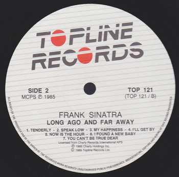 LP Frank Sinatra: Long Ago And Far Away 568353