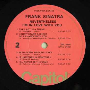 LP Frank Sinatra: Nevertheless I'm In Love With You 568357