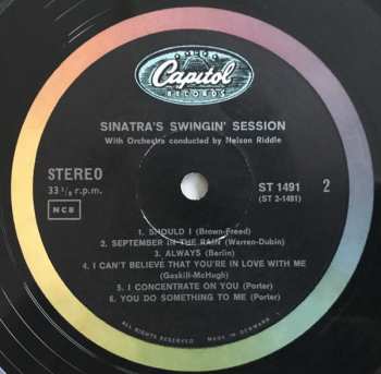 LP Frank Sinatra: Sinatra's Swingin' Session!!! 645507