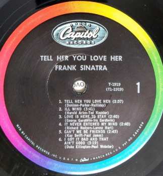 LP Frank Sinatra: Tell Her You Love Her 647226