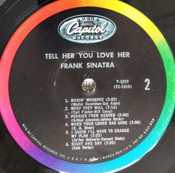 LP Frank Sinatra: Tell Her You Love Her 647226