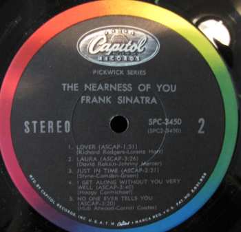 LP Frank Sinatra: The Nearness Of You 543395