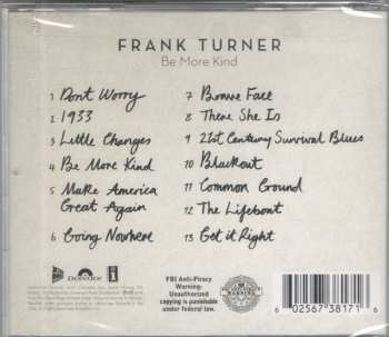 CD Frank Turner: Be More Kind 3750